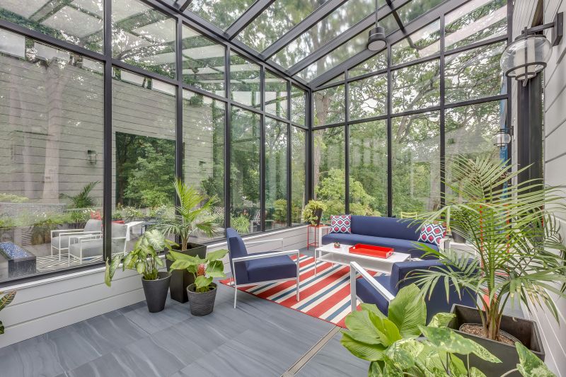 Sunroom with Custom Features
